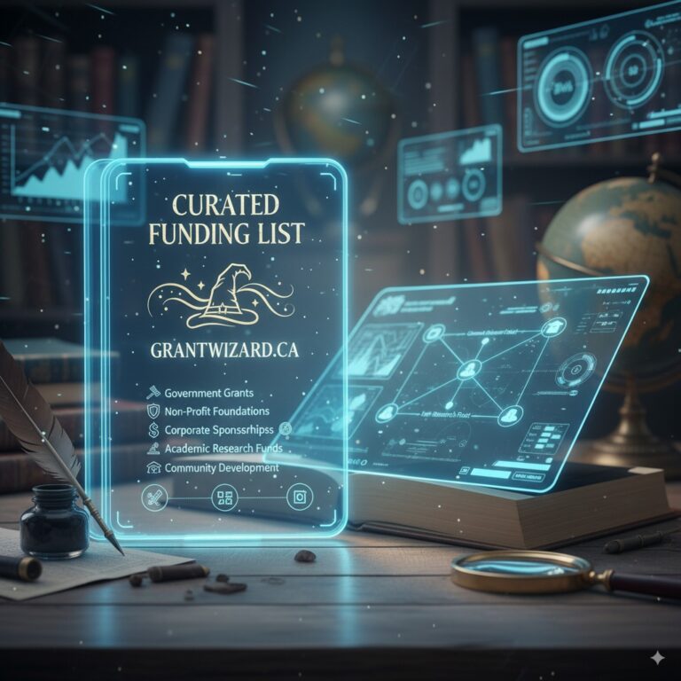 Curated funding list