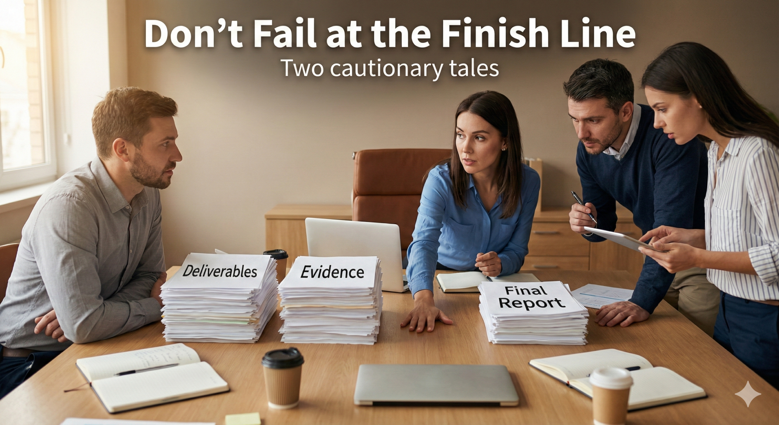 Why Successful GCP VOs Projects Fail at the Finish Line (Two Cautionary Tales)